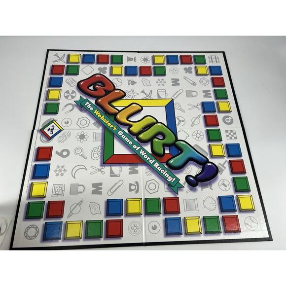 Blurt! Board Game The Webster's Game of Word Racing Includes Junior Version Fun - Picture 2 of 8